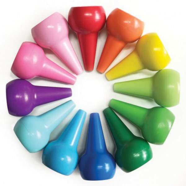 PLAYON Kredki stożkowe PASTEL 6+ | Fabryka Wafelków