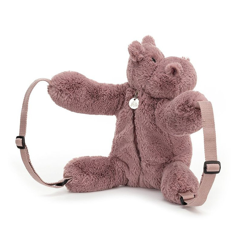 Jellycat Huggady Plecak Hipopotam 28cm 3+