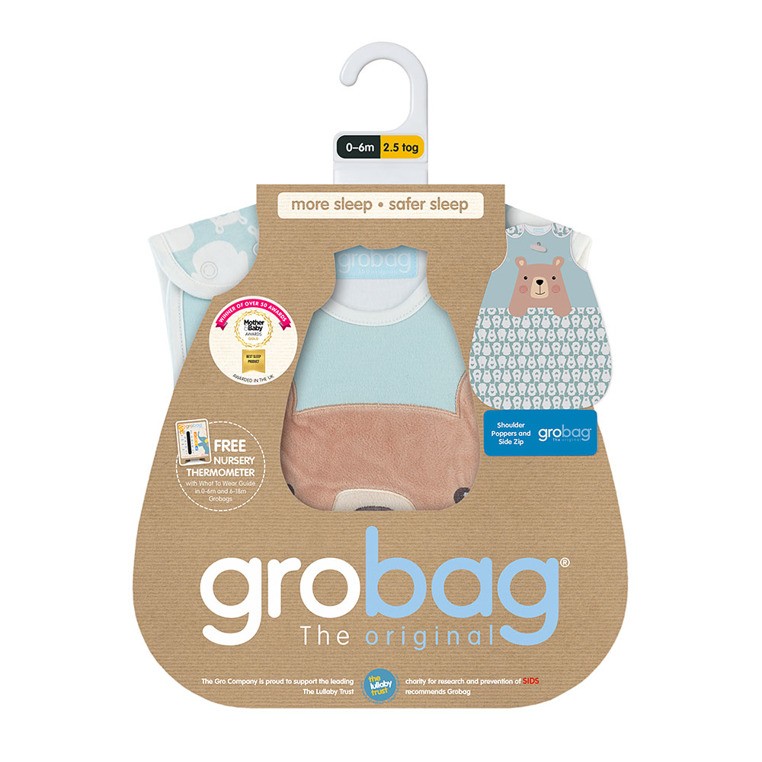 Gro Company Śpiworek Bennie the Bear 2.5 tog 6-18 m-cy