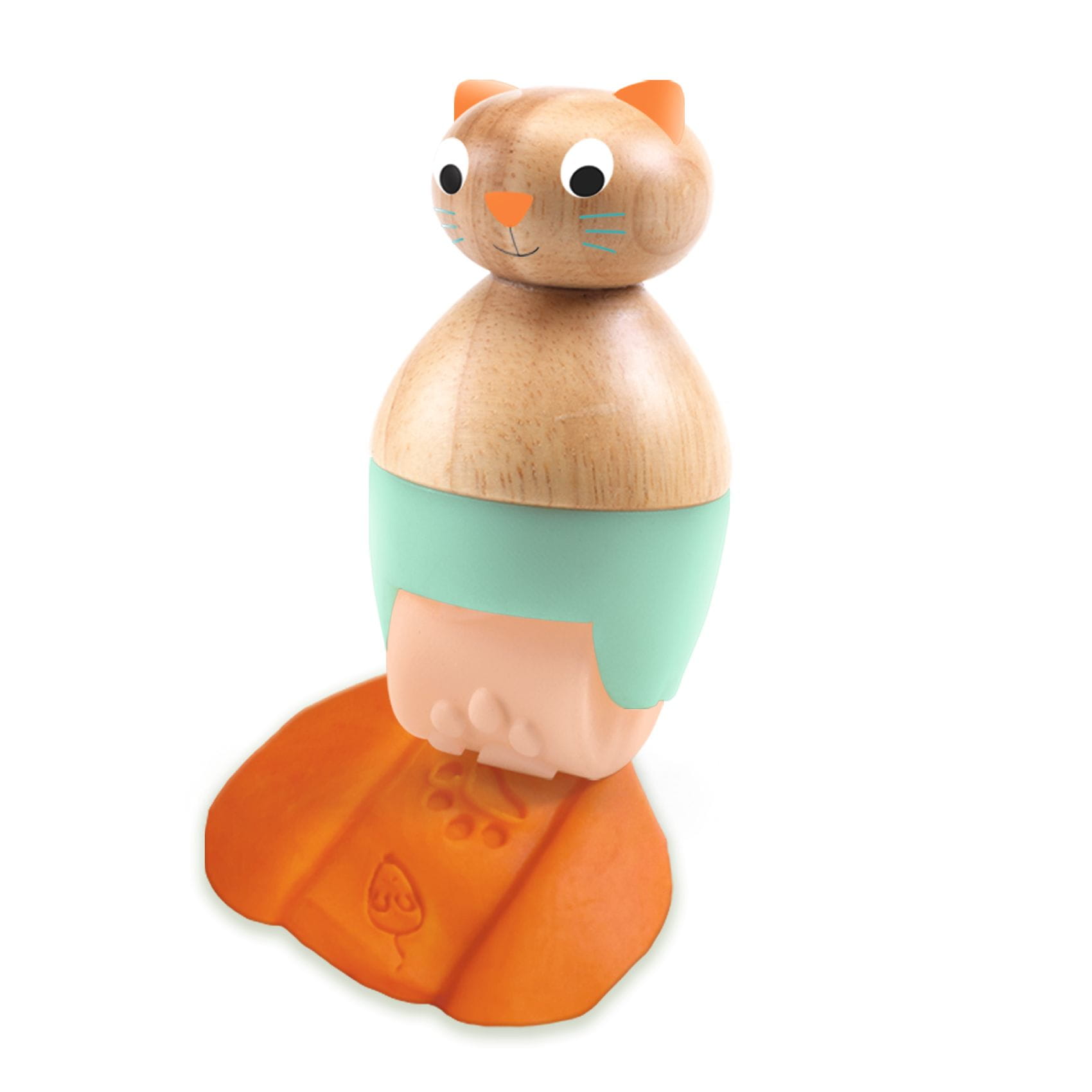 Djeco, 3 wałki z wzorkami do masy plastycznej