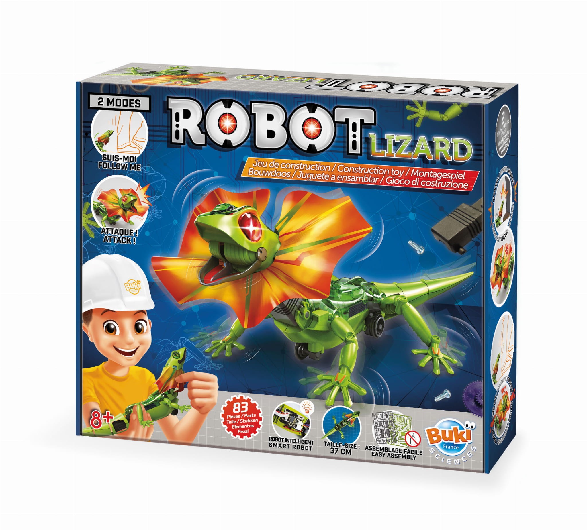 Buki Robot Jaszczurka DIY Zestaw +8 lat