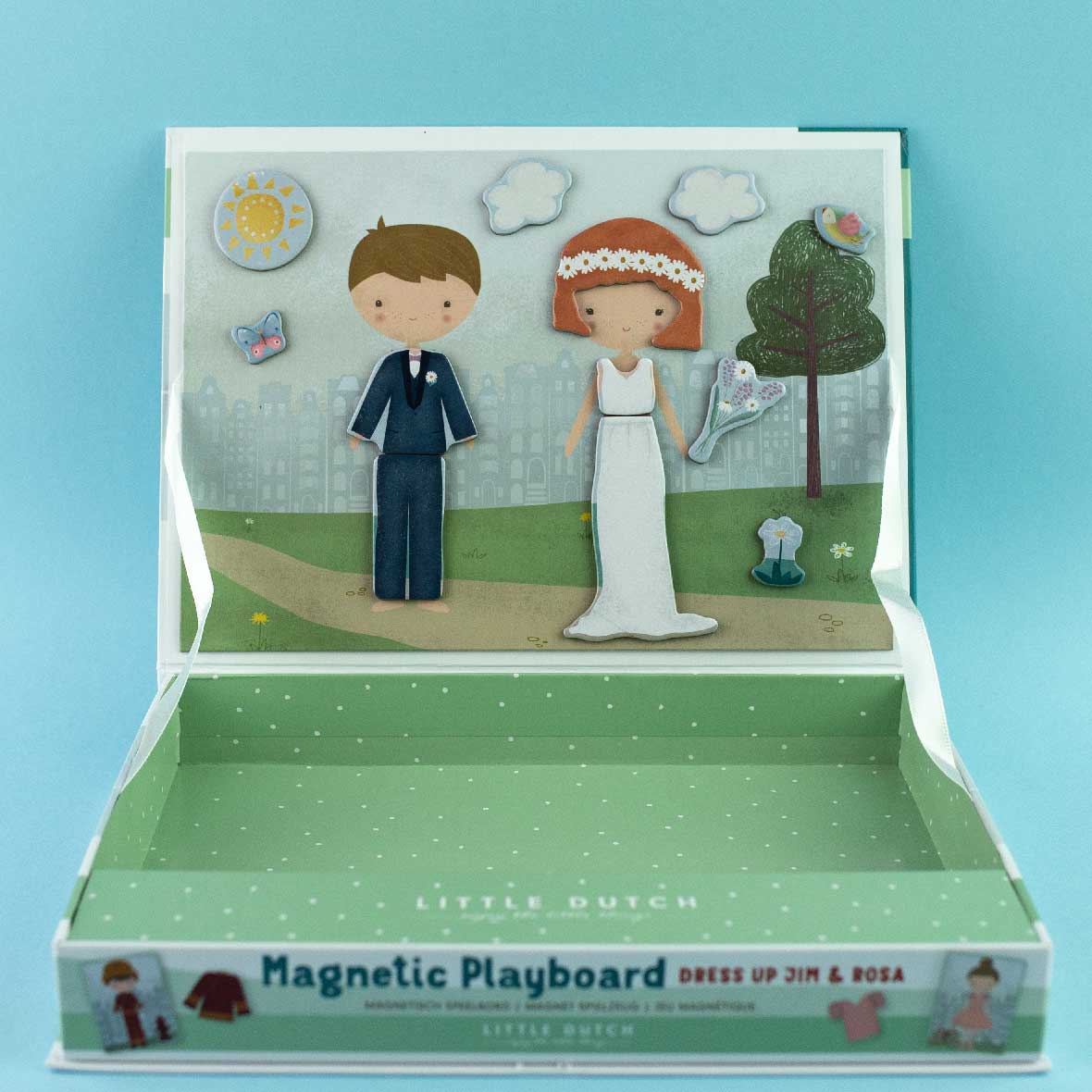 Little Dutch Układanka Magnetyczna Rosa & Jim 3+ lat