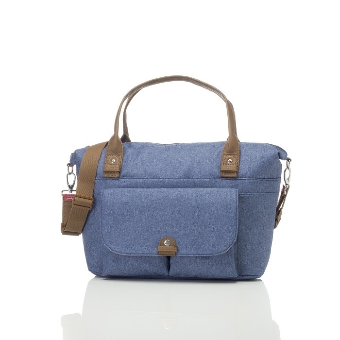 Babymel Torba dla Mamy Jade Mid Blue - Praktyczna | Fabryka Wafelków