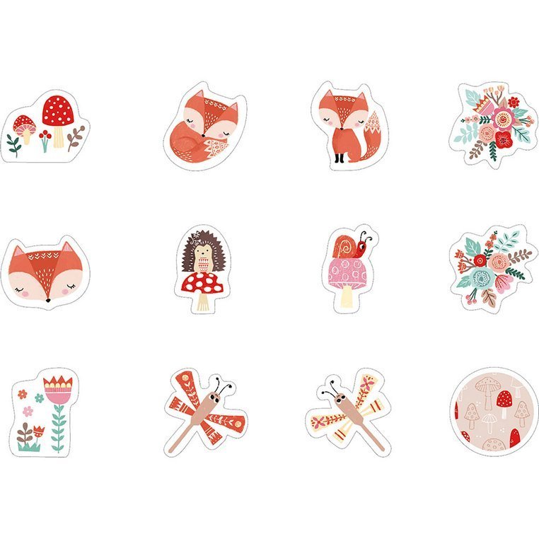 Janod Gumki do ścierania Lisek & Jednorożec 20szt 5+