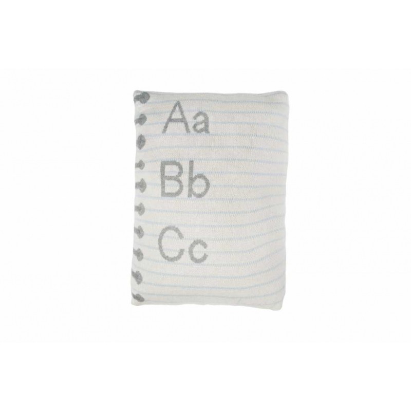 Lorena Canals Poduszka Bawełniana Knitted Notebook 30x45cm