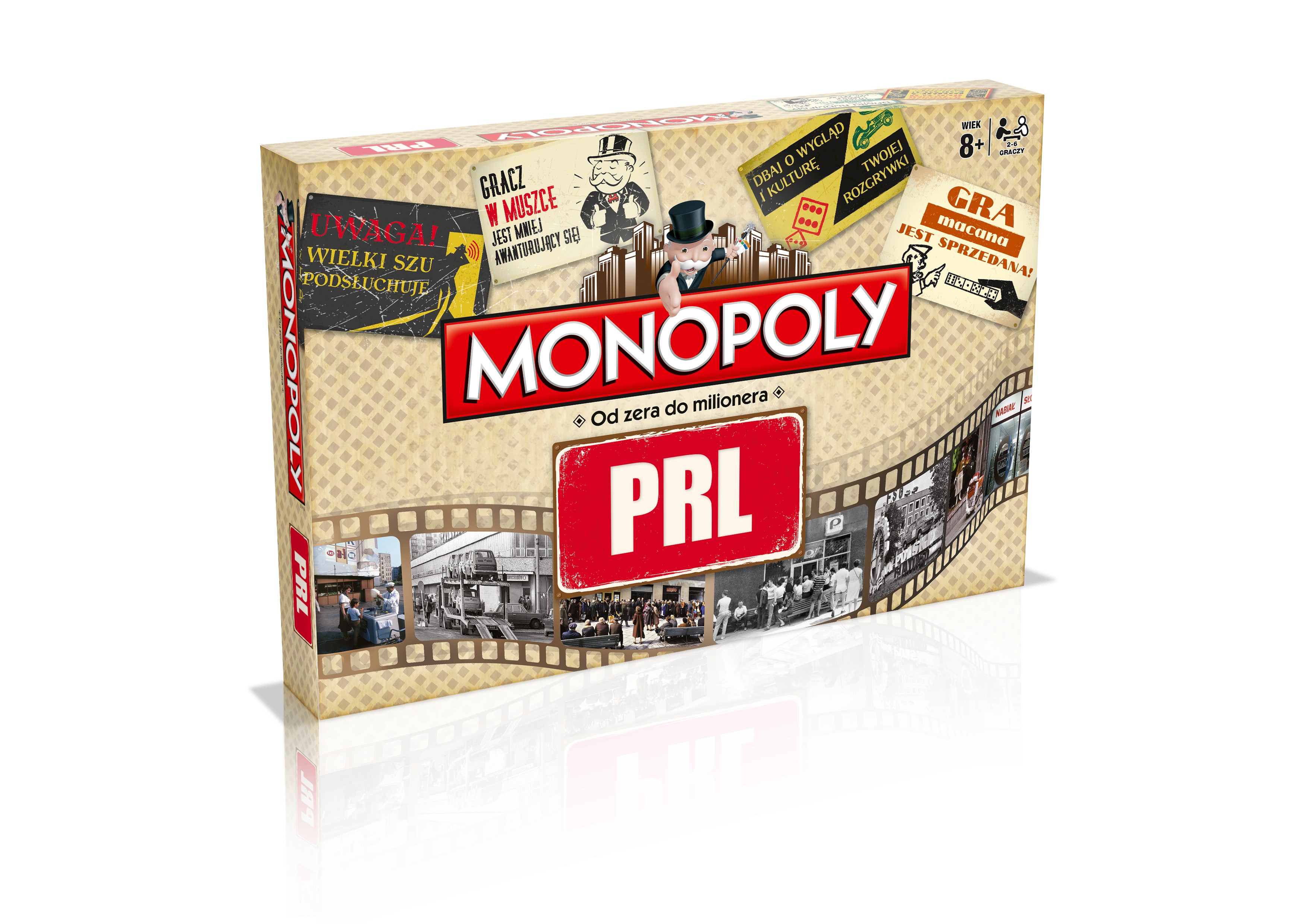 Gra Monopoly PRL - wersja kolekcjonerska, od 10 lat