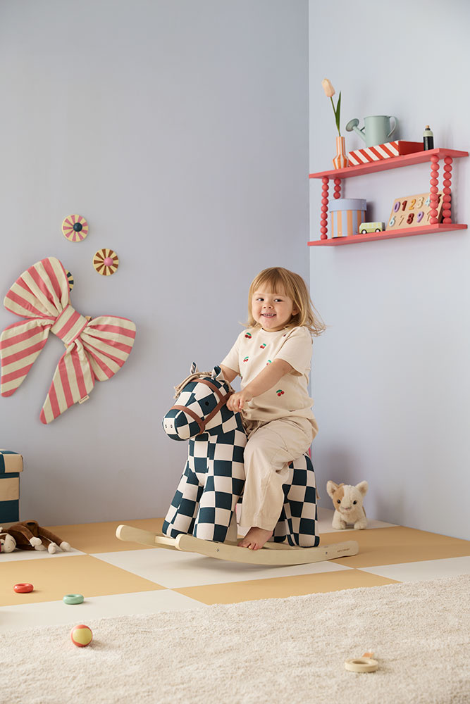 Kid's Concept Konik na Biegunach Miro Drewniany FSC 18m+