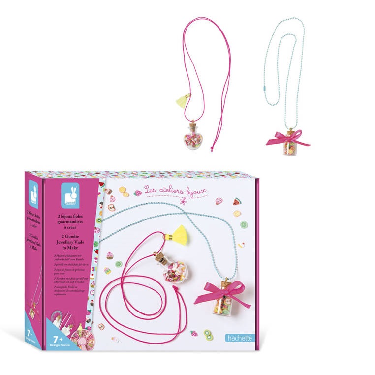 Janod Zestaw Biżuteria Fiolki ze Słodyczami 7+