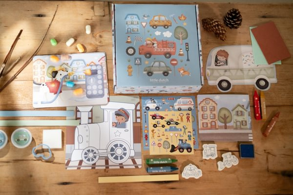 Little Dutch Kreatywne Pudełko XL Jim & Friends 3+