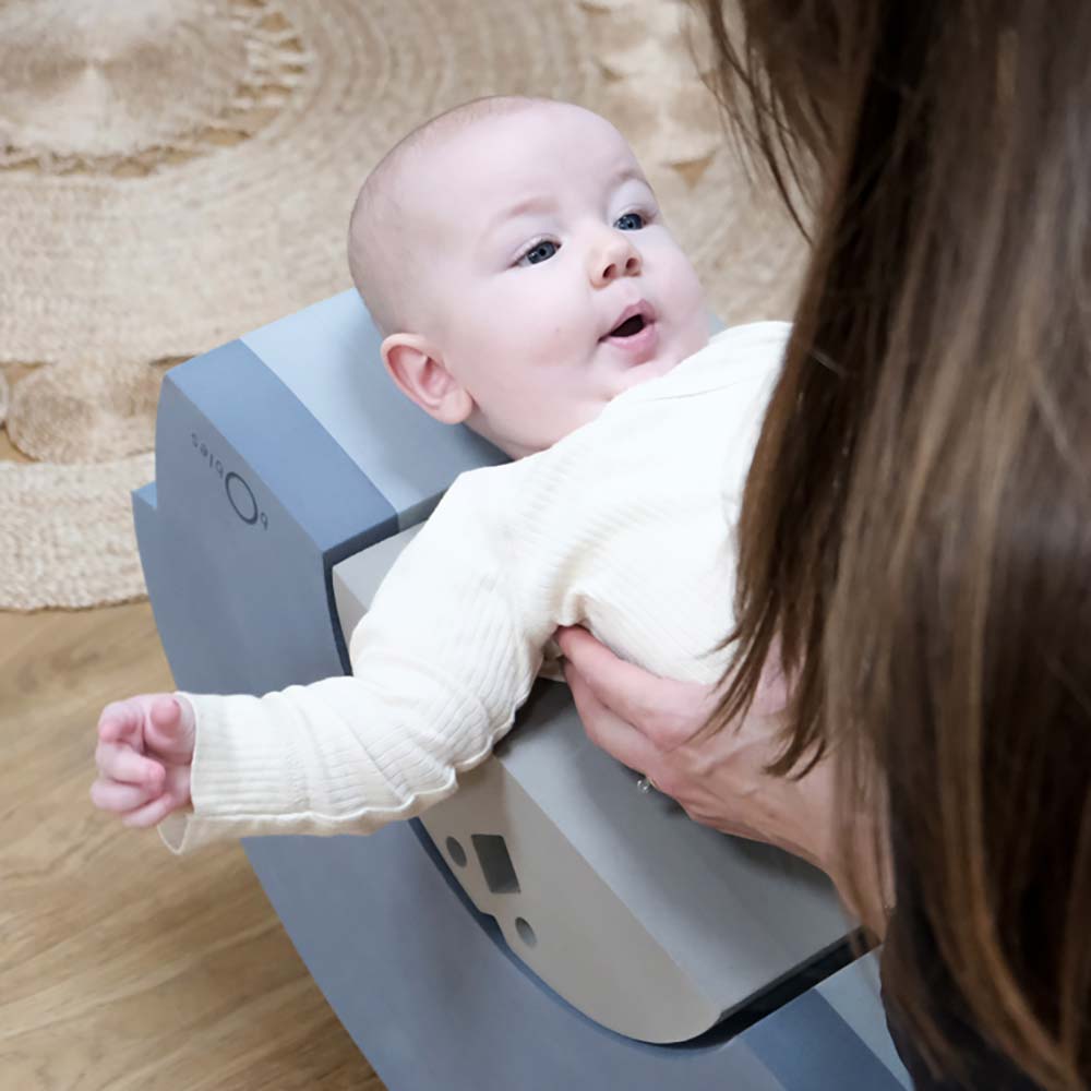 Słoń  zabawka sensoryczna L Cloudy Blue | bObles