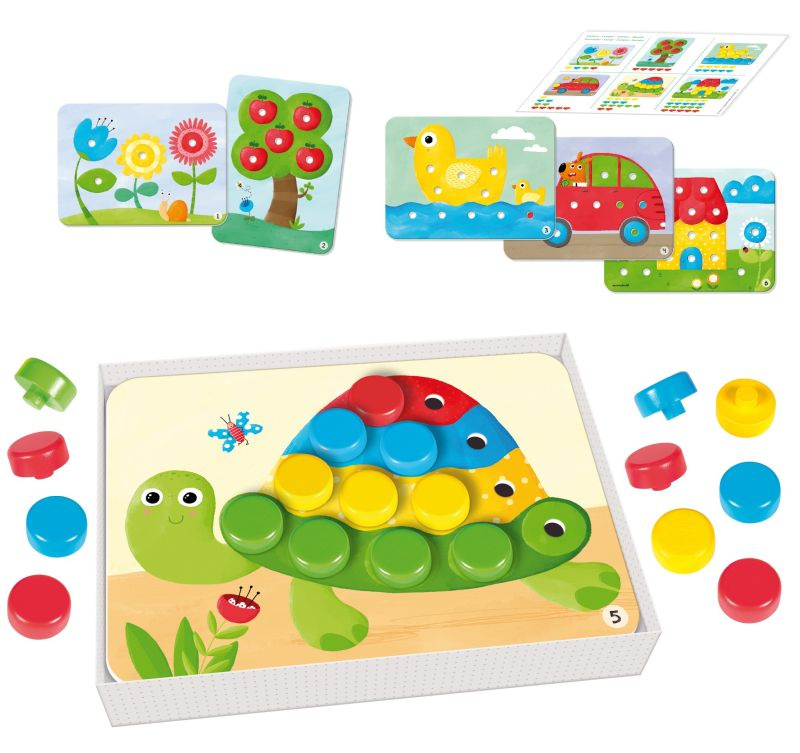 Układanki dla dzieci Kolory Goula