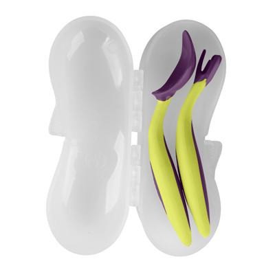 B.Box, Pierwsze sztućce do nauki samodzielnego jedzenia  passion splash