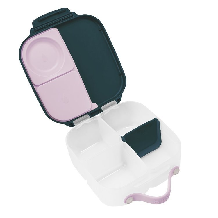 B.box Mini Lunchbox Indigo Rose 12m+