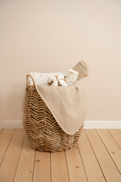 Little Dutch Przytulaczek do smoczka Bunny Muślinowy 0+ | Fabryka Wafelków