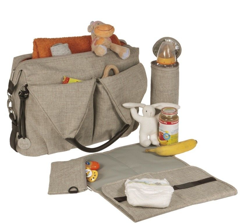 Lassig Torba Green Label Neckline Bag Black Melange