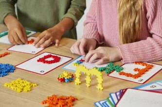 Plus-Plus Mini Mix 600 szt. Klocki z Kartami Pracy 5+