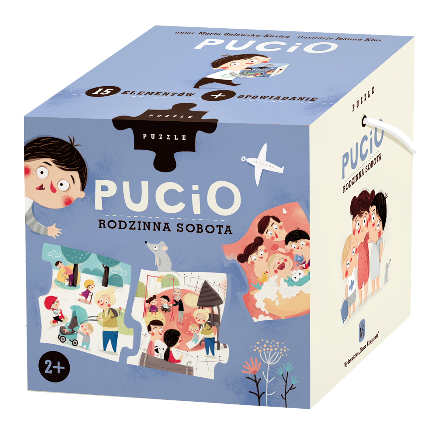 Puzzle Pucio Rodzinna sobota 2+ Marta Galewska-Kustra