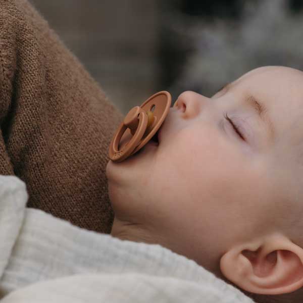 Bibs Smoczek Uspokajający Mocha S Kauczuk Hevea 0+