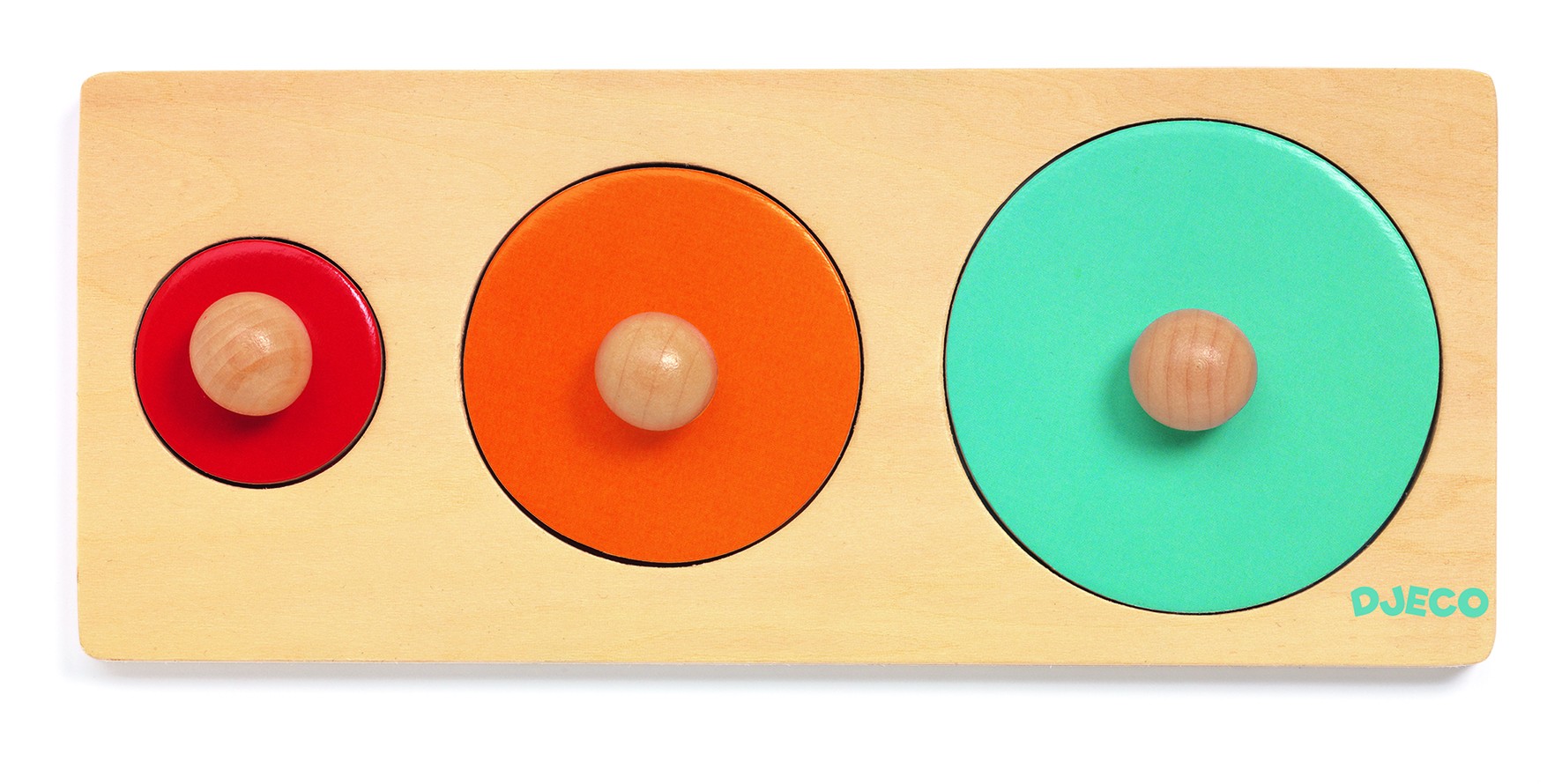 Djeco Układanka Drewniana Biga Basic 12m+