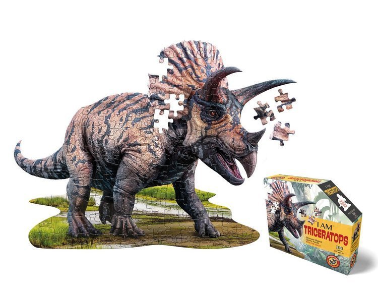Madd Capp Puzzle I AM TRICERATOPS 100el 4+