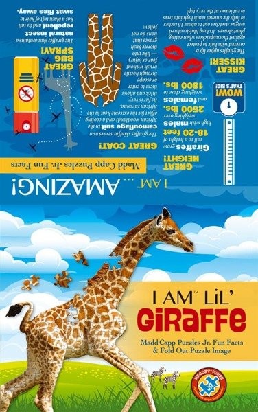 Madd Capp, Puzzle I AM LIL' - GIRAFFE - Żyrafa