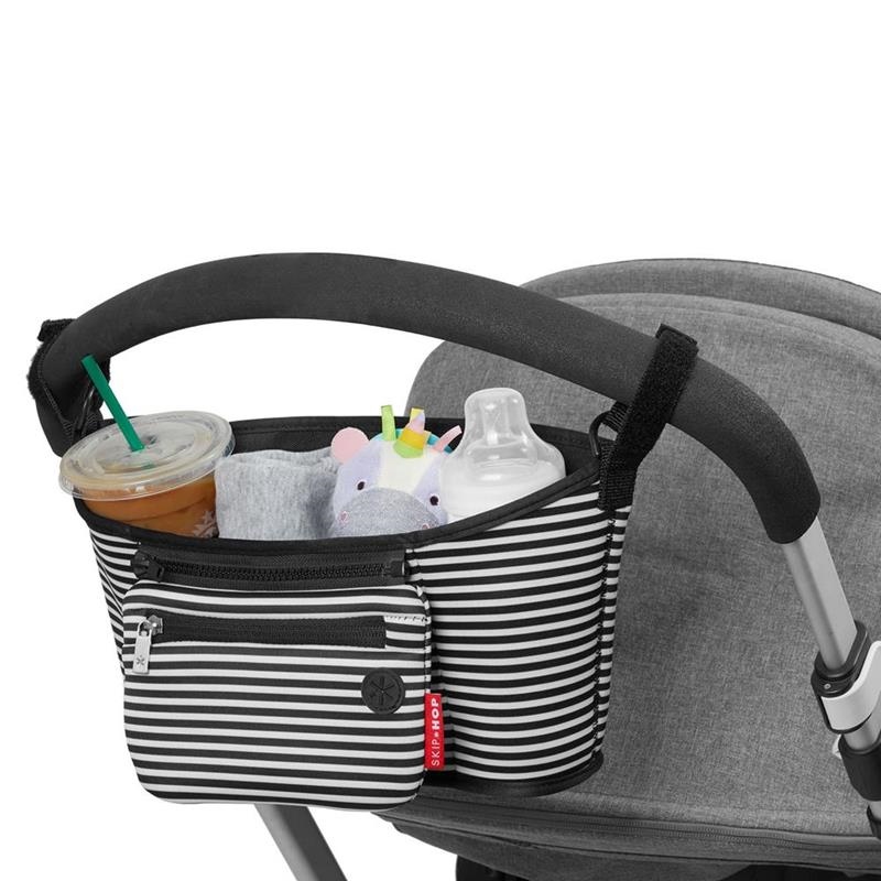 Skip Hop Organizer do wózka Black/White Stripe 0+