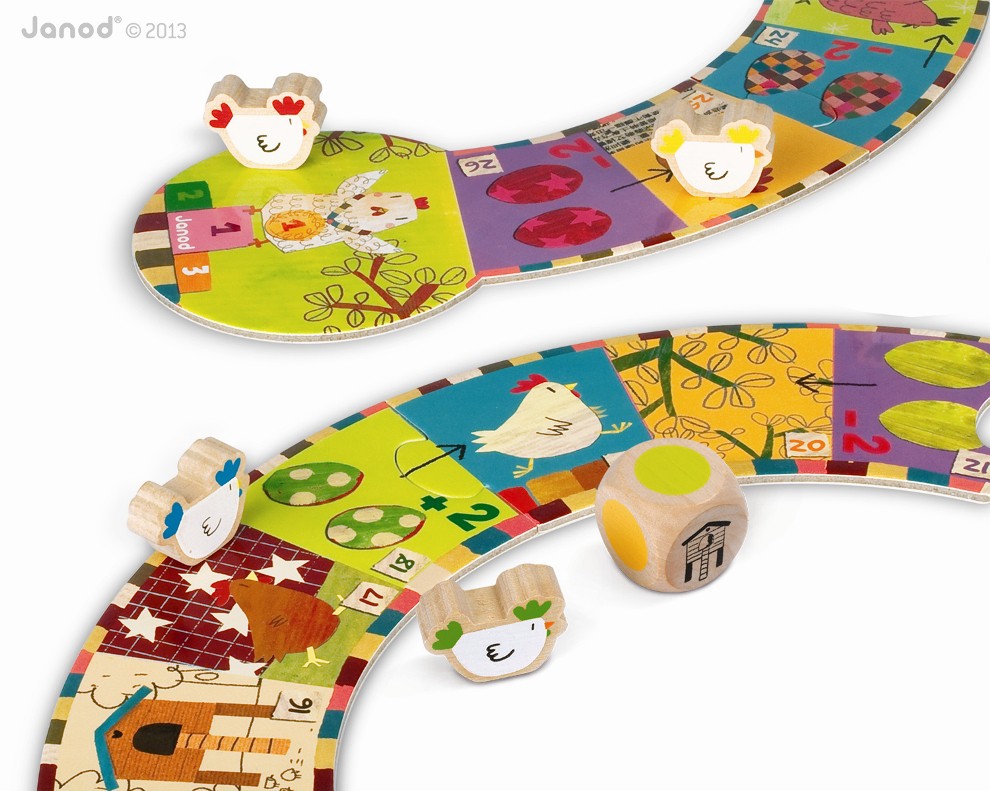 Janod Gra Wyścig Kurczaki 3+ lat
