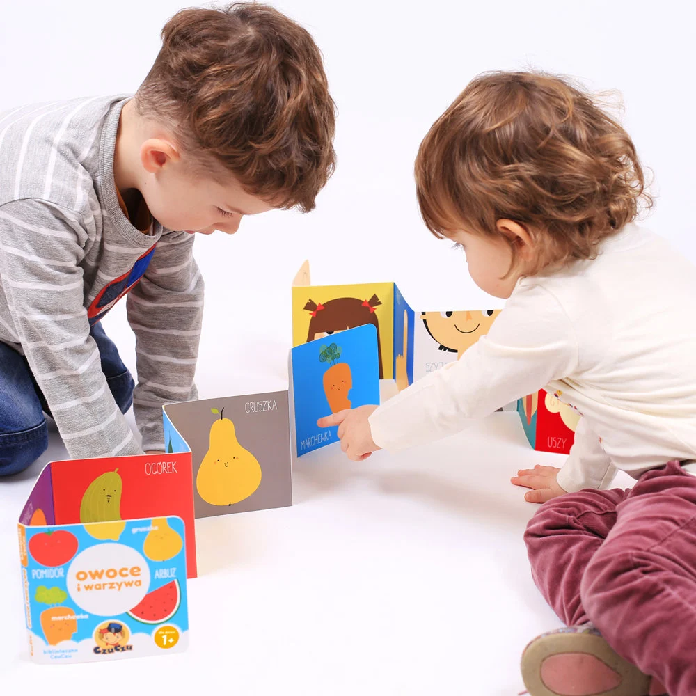CzuCzu Biblioteczka Malucha 1+ Edukacyjne Karty