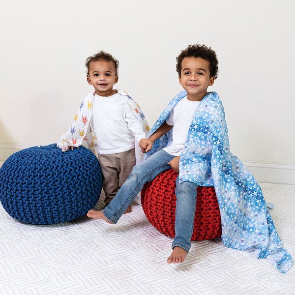 Aden & Anais Otulacz Muślinowy Superman 112cm 2szt 0+