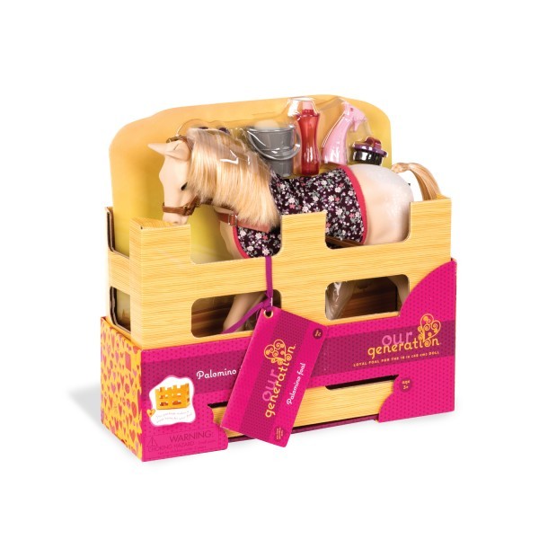 Our Generation Źrebak Palomino dla lalki 46cm 3+