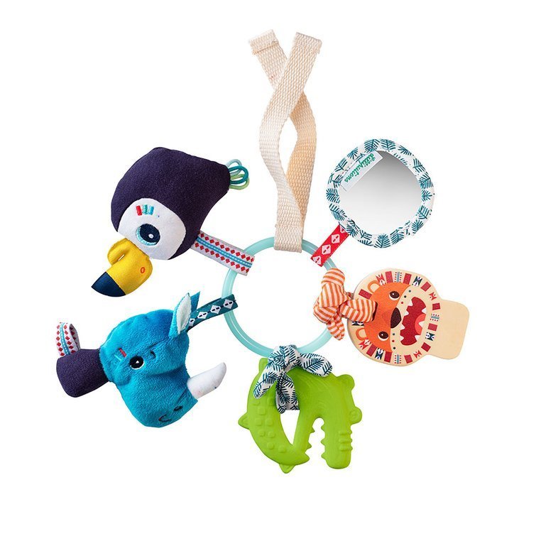 Lilliputiens Brelok Dżungla Mini-Zwierzątka 6m+