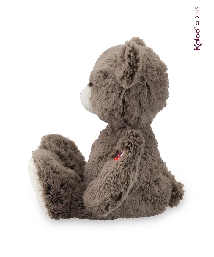 Kaloo, Miś czekoladowy brąz 31 cm kolekcja Rouge