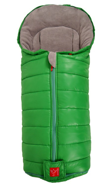 Kaiser Śpiworek SHINNY zielony z zielonym zamkiem 0+