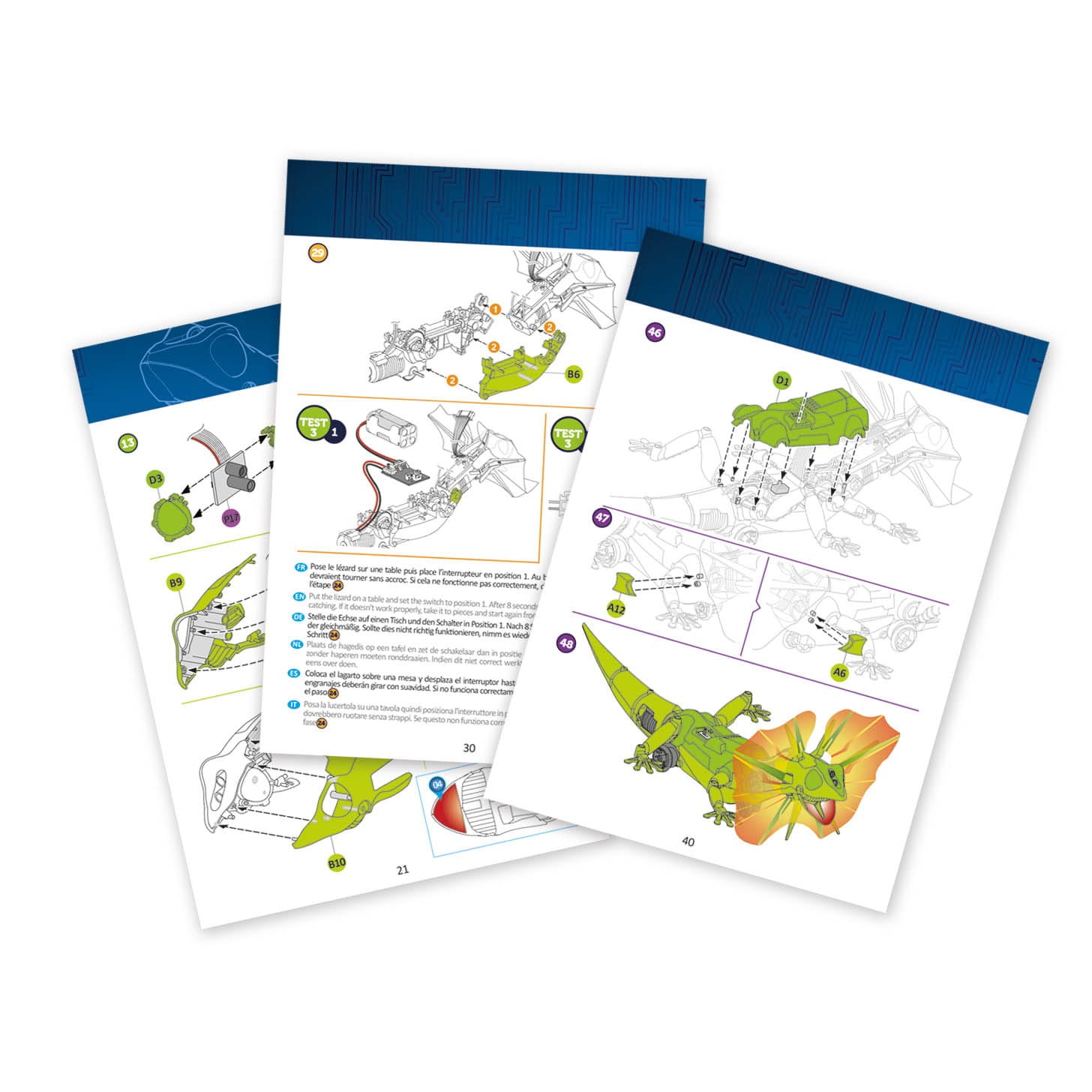 Buki Robot Jaszczurka DIY Zestaw +8 lat