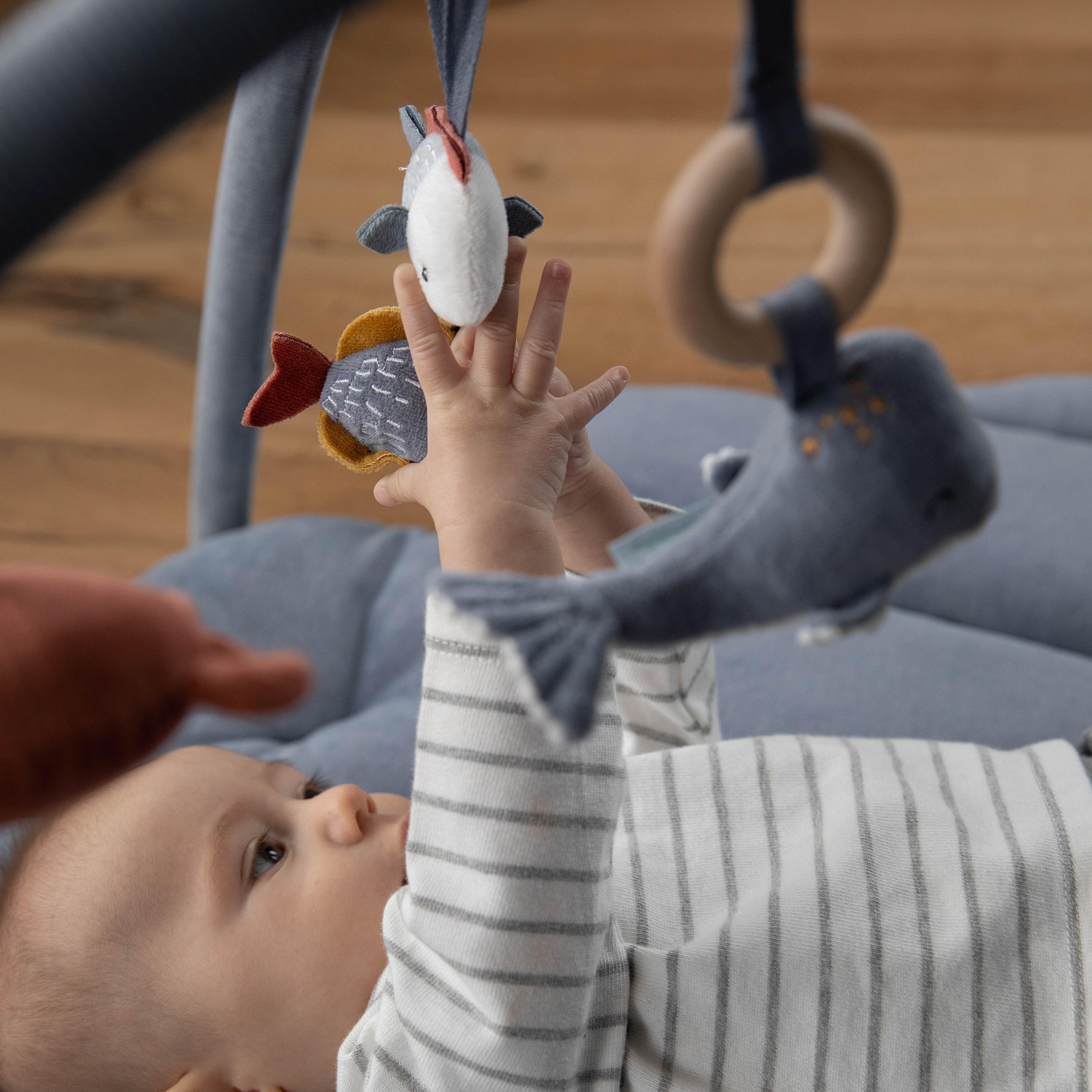 Little Dutch Mata Edukacyjna Ocean Błękit 0+ | Fabryka Wafelków