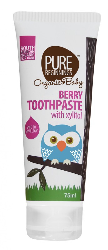 Pure Beginnings Pasta do Zębów Malina 75ml 0+