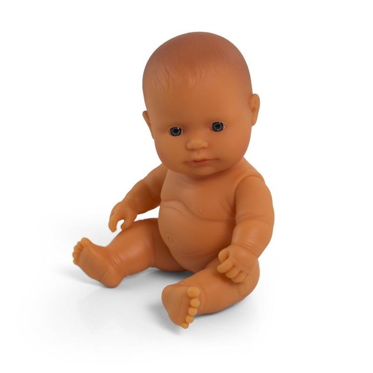 Miniland Baby, Lalka chłopiec Europejczyk 21cm
