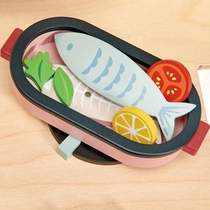 Tender Leaf Toys Duża Drewniana Kuchnia 3+ | Edukacyjna