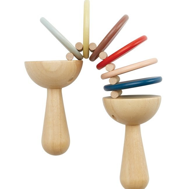 Plan Toys Klekotka Barwy Sadu 1+