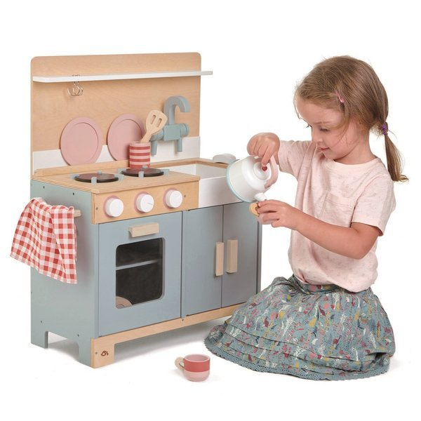 Tender Leaf Toys Drewniana Kuchnia Mini Chef 3+ | Akcesoria Kuchenne
