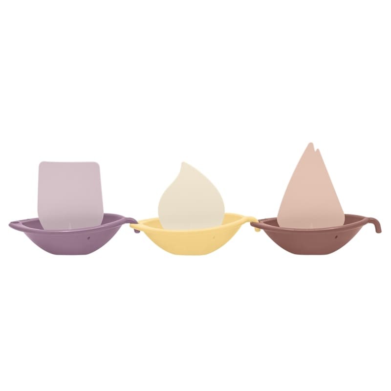 BIBS Łódeczki do kąpieli 3 szt. Pink Mix 12m+