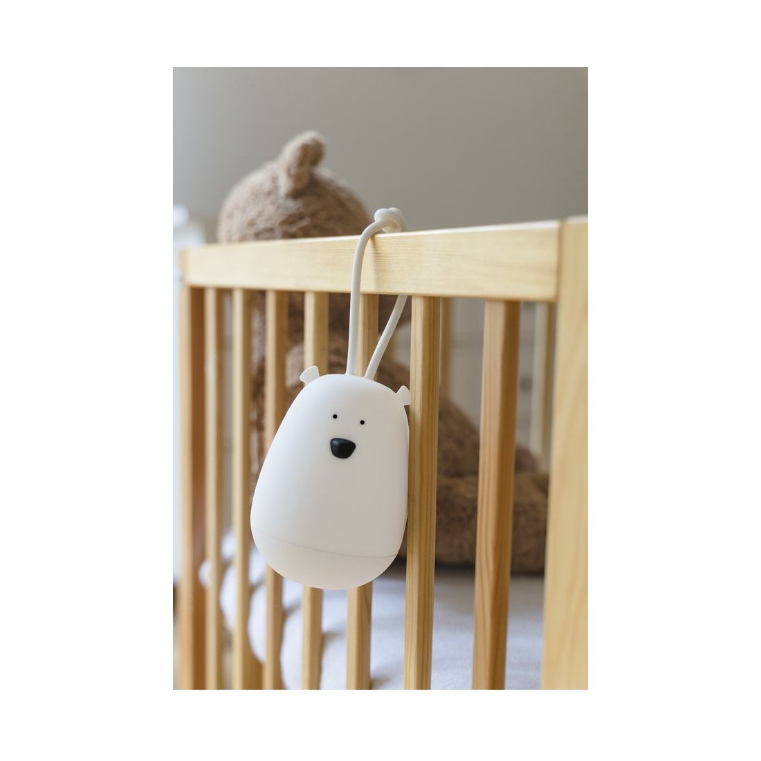 Rabbit&Friends Miś Lampka Nocna LED 0+ | Zawieszana