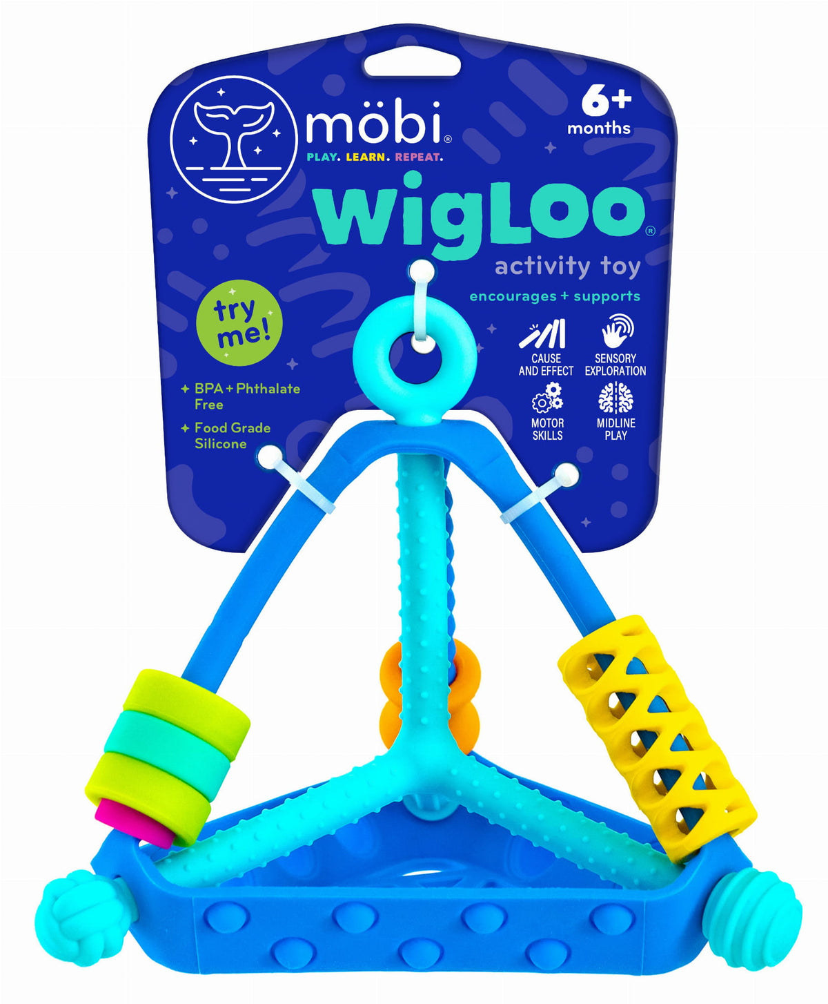 Mobi Piramidka Sensoryczna Wigloo 6m+