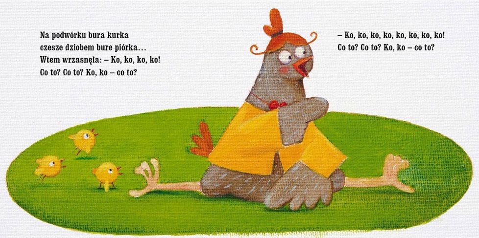 Bajka "Piłka" Małgorzata Strzałkowska 18m+ Książka Kartonowa