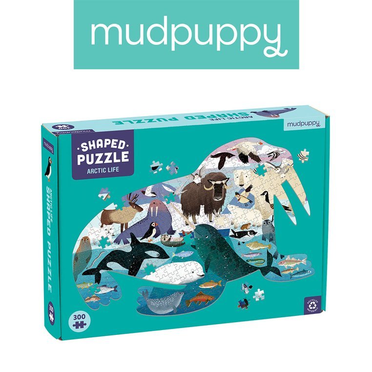Mudpuppy, Puzzle konturowe mors Arktyka 300 elementów 7+