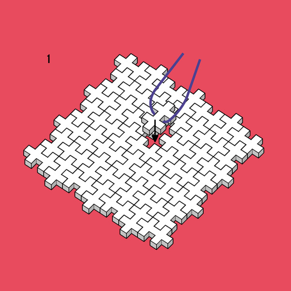 Plus-Plus Puzzle Jednorożec 250el 5+