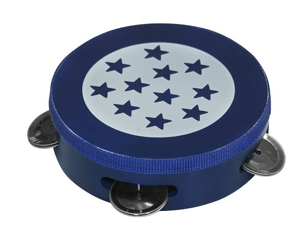 Tamburyno Niebieskie - Zabawka Muzyczna 0+