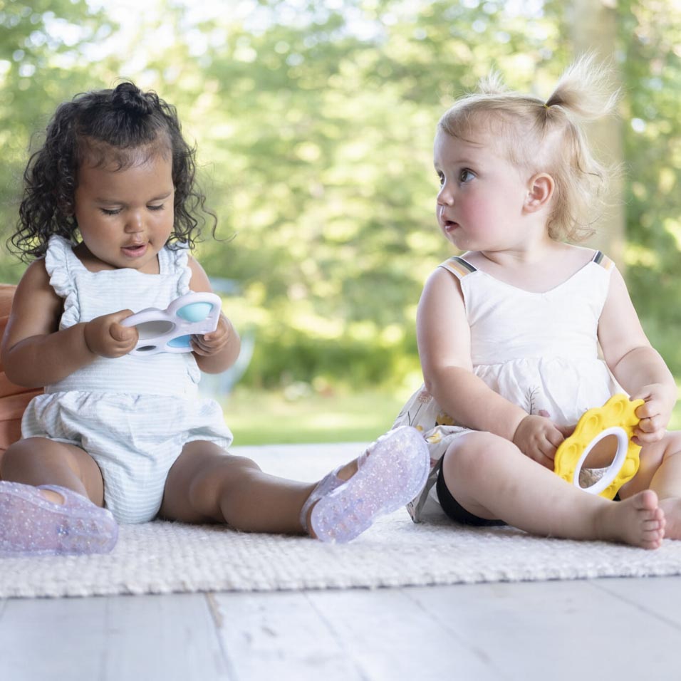 Fat Brain Toy, Bąbelki Dimpl Słoneczko i Chmurka