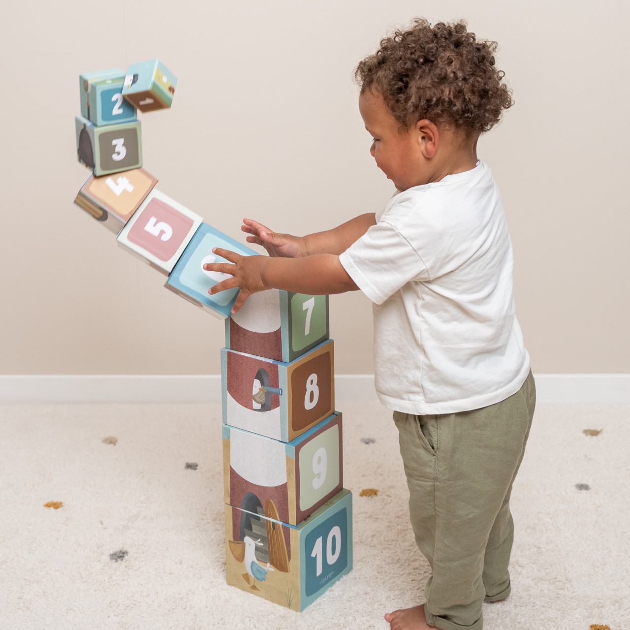 Little Dutch Kartonowa Wieża Sailors Bay 18m+