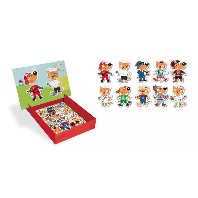 Apli Kids Magnetyczna Układanka Postacie 3+ lat